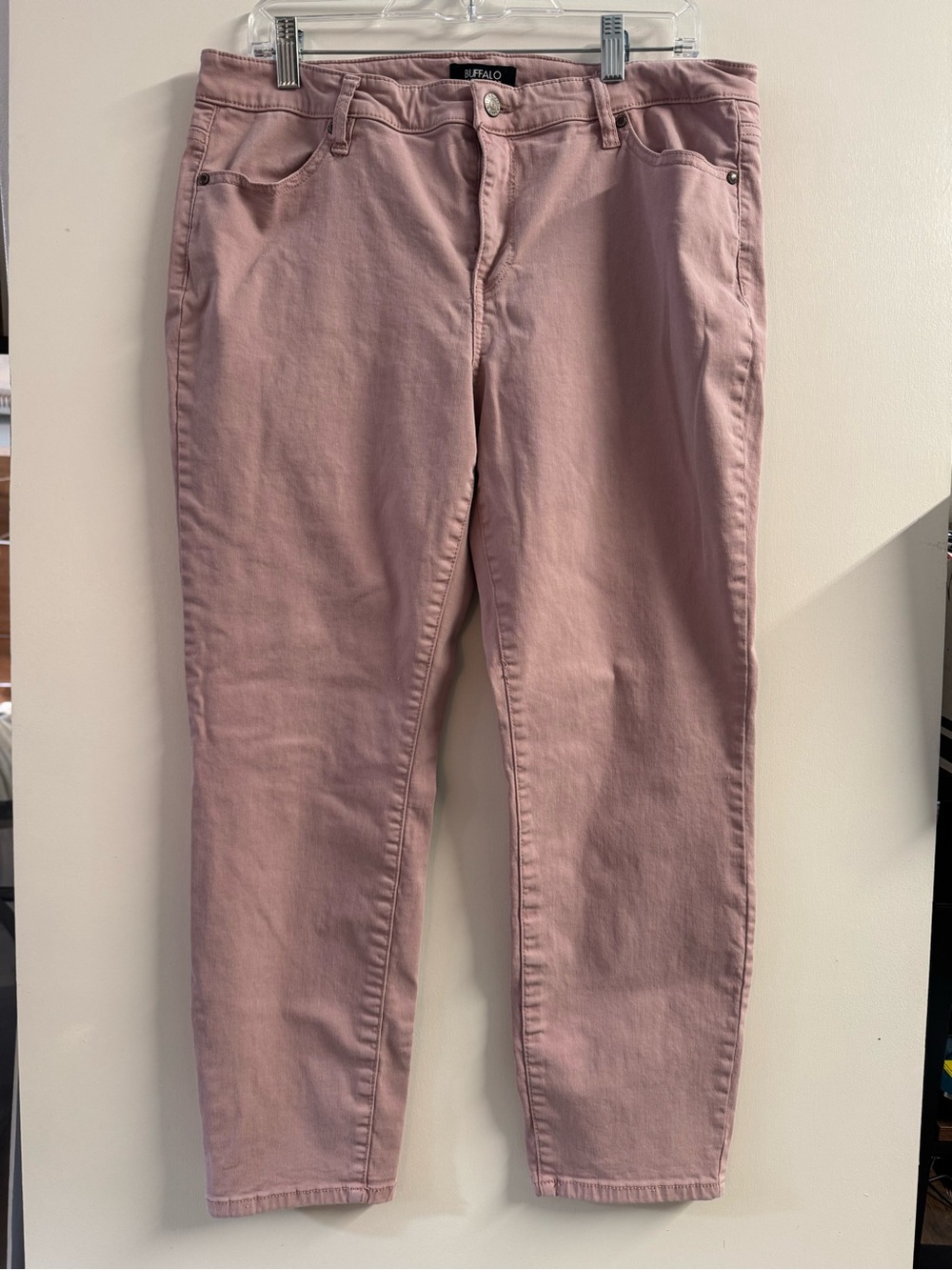 Buffalo David Bitton Pink Slim Jeans
